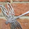rustic metal dragonfly ornament UK