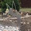 rustic metal magical fairy garden ornament UK