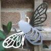 rustic 3d metal bumblebee ornament UK