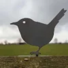 rustic metal wren garden ornament UK