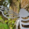 rustic 3d metal bumblebee ornament UK