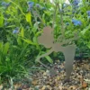 rustic metal magical fairy garden ornament UK